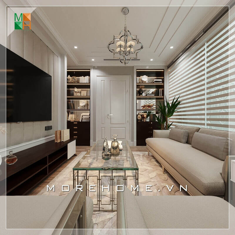 Một phòng khách tân cổ điển đẹp sẽ phải thể hiện được rõ nhất tính năng của nó bằng cách lựa chọn nội thất thông minh và lựa chọn màu sắc phù hợp nhất đối với thiết kế ngôi nhà. Tập hợp các mẫu thiết kế phòng khách biệt thự, nhà phố đẹp