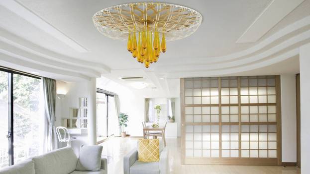 Sử dụng đèn trang trí phòng khách cho căn phòng thêm điểm nhấn Sử dụng đèn trang trí phòng khách cho căn phòng thêm điểm nhấn